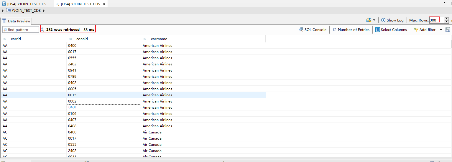 42.CDS语法交叉关联_运行结果