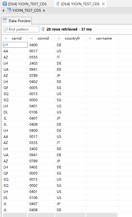 44.CDS语法union_不去重运行结果