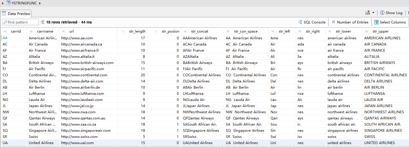 46.字符串函数CDS结果截图1