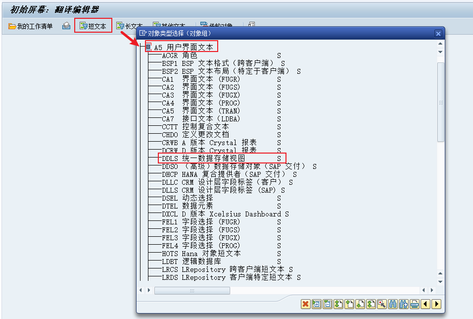 64.CDS文本翻译_事务代码首页