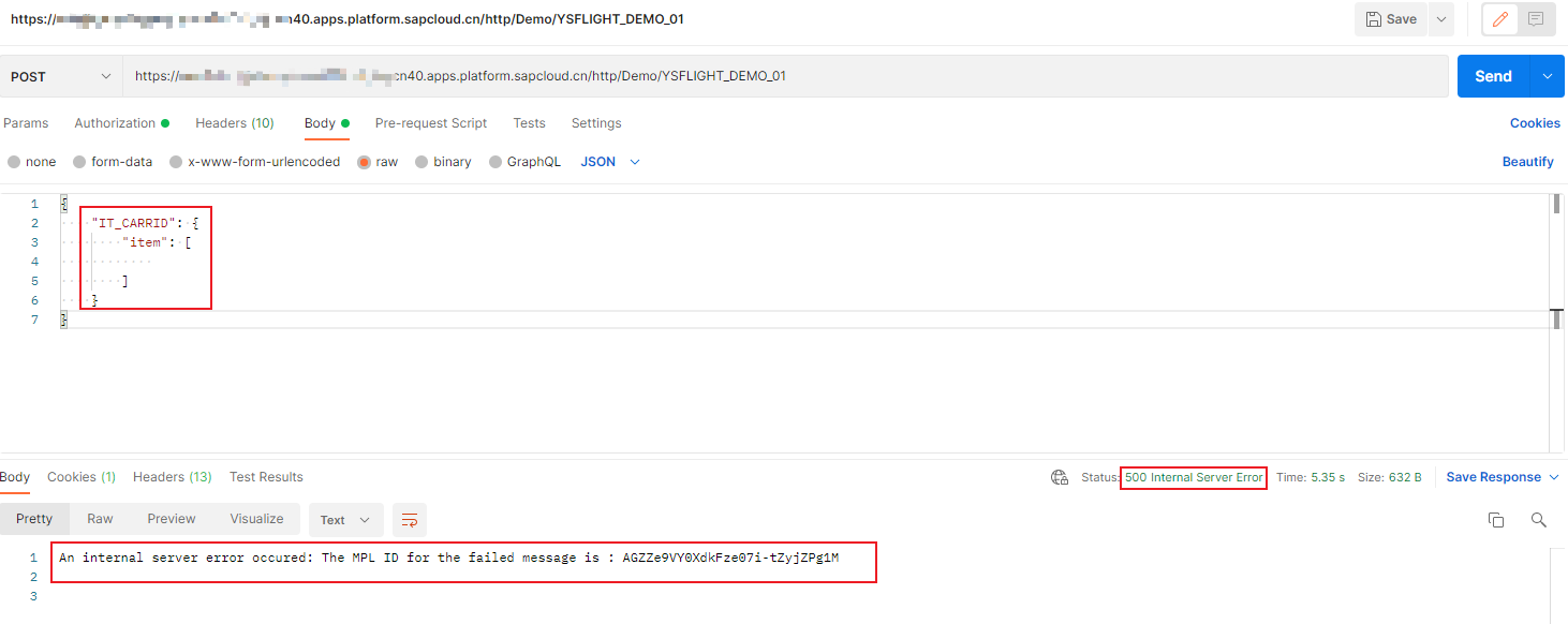 14.发送异常请求